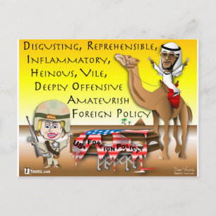 Flexibel buitenlands beleid briefkaart