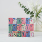 Flexibel eiwit en ligand - Optie 2 Briefkaart (Staand voorkant)