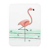 Flexibel Flamingo Ocean magnet Magneet (Verticaal)