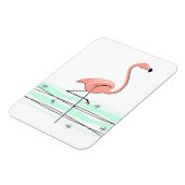 Flexibel Flamingo Ocean magnet Magneet (Linkerzijde)