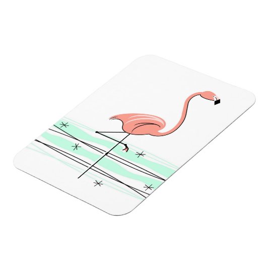 Flexibel Flamingo Ocean magnet Magneet (Linkerzijde)