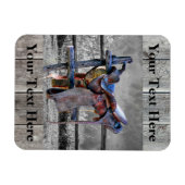 Flexibel fotomagneet magneet (Horizontaal)