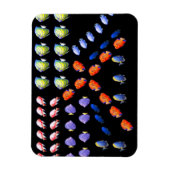 Flexibel fotomagneet magneet (Verticaal)