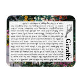 Flexibel fotomagneet magneet (Horizontaal)