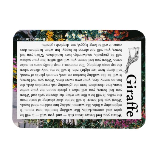 Flexibel fotomagneet magneet (Horizontaal)