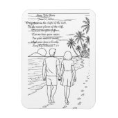 Flexibel fotomagneet magneet (Verticaal)