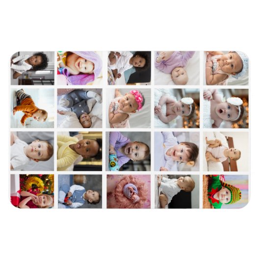 Flexibel fotomagneet magneet (Horizontaal)