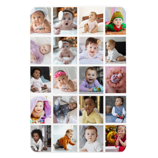 Flexibel fotomagneet magneet (Verticaal)