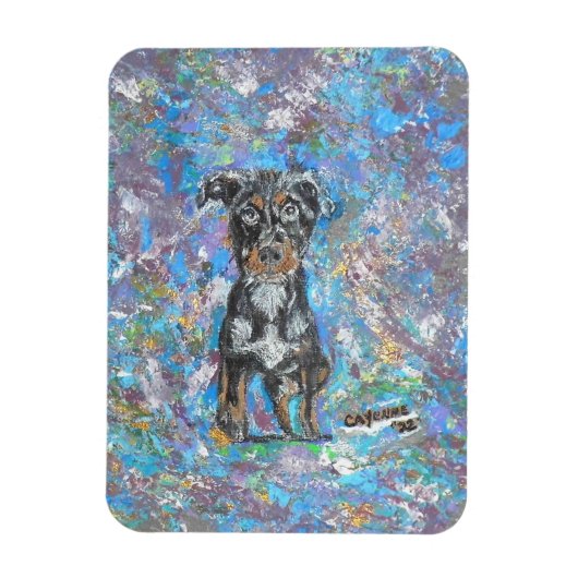 Flexibel fotomagneet magneet (Verticaal)