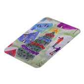 Flexibel kerstdorp magneet (Linkerzijde)