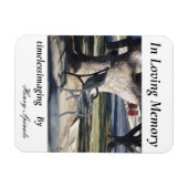 Flexibel magneet in het houden van de foto van het (Horizontaal)