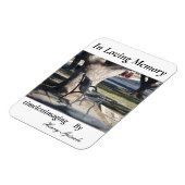 Flexibel magneet in het houden van de foto van het (Linkerzijde)