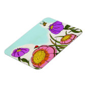 Flexibel magneet met bloem (Linkerzijde)