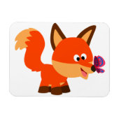 Flexibel magneet met Cartoon en vlinder (Horizontaal)