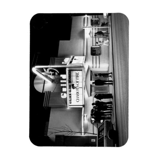 Flexibel magneet met klassieke filmbioscoop (Verticaal)