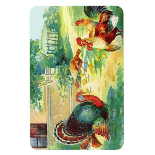 Flexibel magneet op de dag van de Thanksgiving (Verticaal)