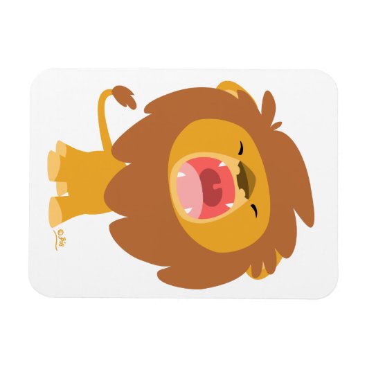 Flexibel magneet uit de Cartoon met stevige draagv (Horizontaal)