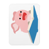 Flexibel magneet uit het vliegboek en de Cartoon (Verticaal)