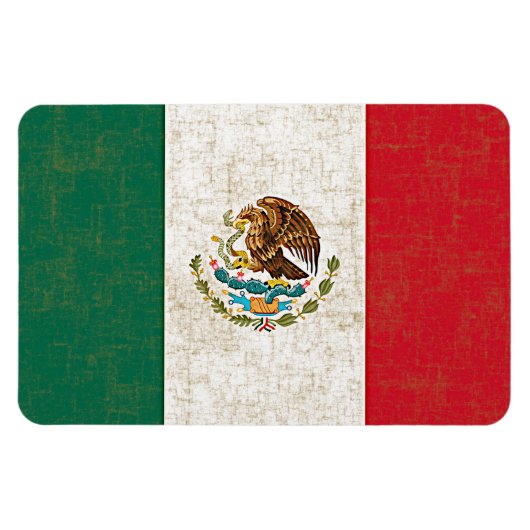 Flexibel magneet van MEXICAN VLAG (Horizontaal)