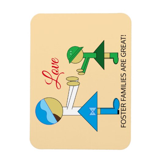 Flexibel magneet voor de foster (Verticaal)