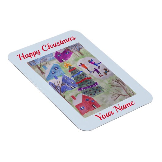 Flexibel magneet voor kerstdorp (Rechterzijde)