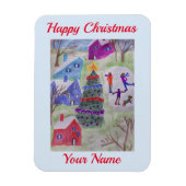 Flexibel magneet voor kerstdorp (Verticaal)