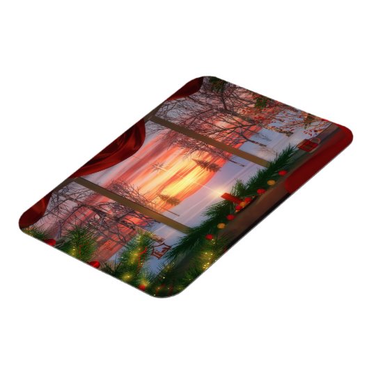 Flexibel magneet voor Kerstmis in de hemel (Linkerzijde)