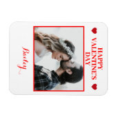 Flexibel magneet voor persoonlijke foto-Valentijns (Horizontaal)