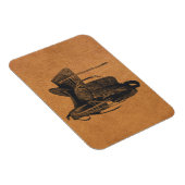 Flexibel  Western paard Magneet (Rechterzijde)