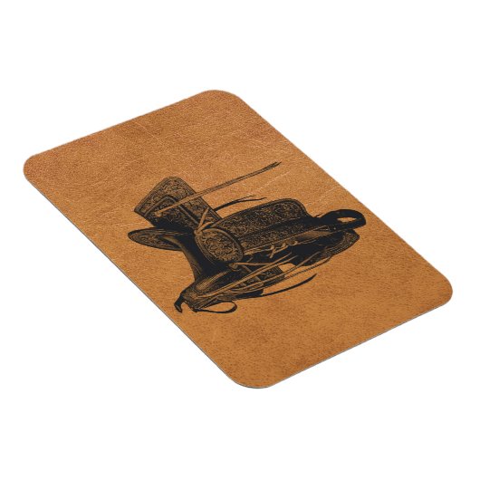 Flexibel  Western paard Magneet (Rechterzijde)