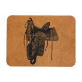 Flexibel  Western paard Magneet (Horizontaal)