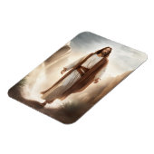 Flexibele 3"x4" magneet Heer Jezus Wandelend (Linkerzijde)