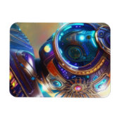 Flexibele Alien Space-fotomagneten Magneet (Horizontaal)