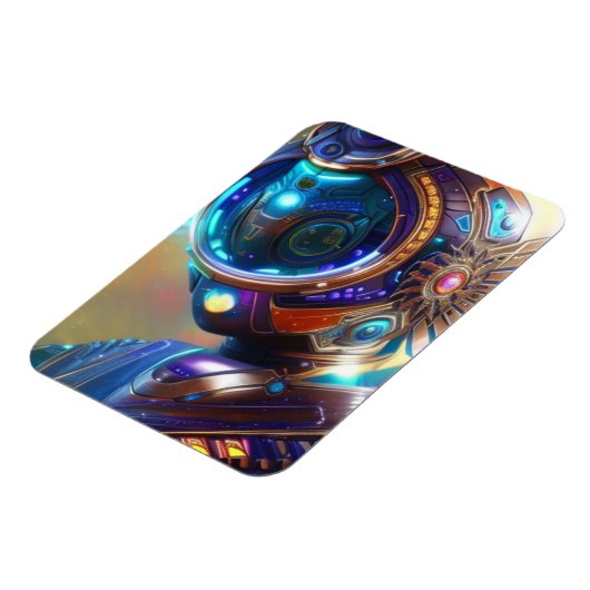 Flexibele Alien Space-fotomagneten Magneet (Linkerzijde)