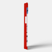 Flexibele brochure in Wooden Skis Promo Case-Mate iPhone Case (Achterkant / Rechts)
