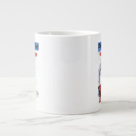 Flexibele brochure in Wooden Skis Promo Grote Koffiekop (Voorkant)