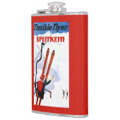 Flexibele brochure in Wooden Skis Promo Heupfles (Links)