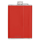 Flexibele brochure in Wooden Skis Promo Heupfles (Achterkant)