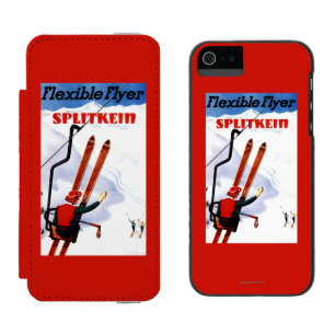 Flexibele brochure in Wooden Skis Promo