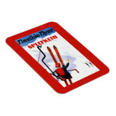 Flexibele brochure in Wooden Skis Promo Magneet (Rechterzijde)