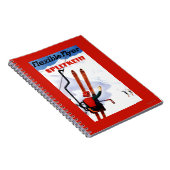 Flexibele brochure in Wooden Skis Promo Notitieboek (Rechterzijde)