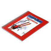 Flexibele brochure in Wooden Skis Promo Notitieboek (Linkerzijde)