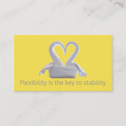 Flexibele coachingkaarten visitekaartje (Voorkant)