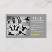 Flexibele coachingkaarten visitekaartje (Achterkant)