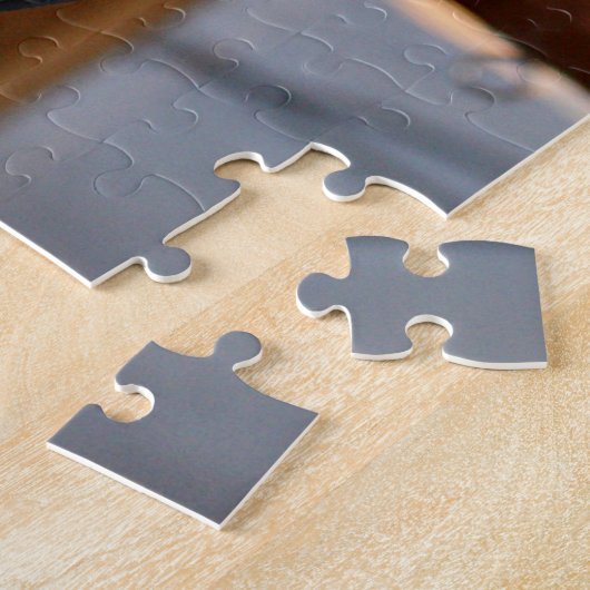 Flexibele Congo-Afrikaanse grijze papegaai met rod Legpuzzel (Zijkant)