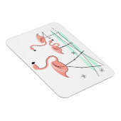 Flexibele Flamingo Ocean Trio 2 magnet Magneet (Rechterzijde)