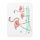 Flexibele Flamingo Ocean Trio 2 magnet Magneet (Verticaal)