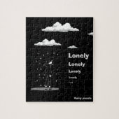 Flexibele foto-jigzaag regenpuzzel legpuzzel (Verticaal)