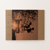 Flexibele foto-kinder puzzel met cadeaudoos legpuzzel (Horizontaal)