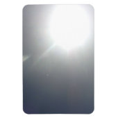 Flexibele Foto Magneet blauwe lucht (Verticaal)